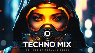 TECHNO MIX 2024 💣 Remixes Of Popular Songs 💣 Only Techno Bangers