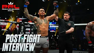 Kai Kamaka Post Fight Interview | 2024 PFL Regular Season