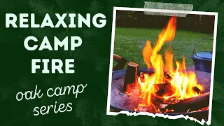 RELAXING CAMP FIRE ASMR | 12-MINUTES OF PURE RELAXATION