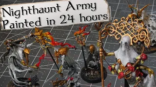 Painting An Entire Age Of Sigmar Army in 24 Hours Challenge