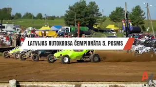 Latvijas autokrosa čempionāta un kausa 5. posms Smiltenē / 26.-27. augustā