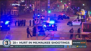 At least 20 injured in downtown Milwaukee shootings; curfew issued