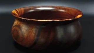 Woodturning:  Bhilwara Bowl