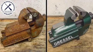 Rusty Deadlocked Vice - Perfect Restoration