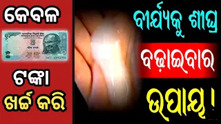 Ways To Increase Birjya fastly.Odia health tips.Ayurvedic tips for odia.Brahmacharya @tecbigyan