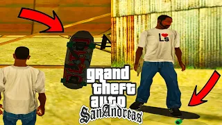 How To Find A Skateboard In GTA San Andreas? ( Secret Skateboard Location )