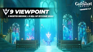 9 Viewpoint Location | Fontaine | Ver 4.6 | Exploration Guide | Genshin Impact