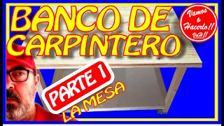 🤓 BANCO DE CARPINTERO SENCILLO 🤓