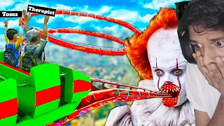 GTA 5 RP : We Trapped In Pennywise Amusement Park !!! Ft. @GAMETHERAPISTYT  | Malayalam |