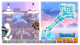 ICYRIDGE TOWN & THE 5th KEY, LEAKED!!!/Other Updates | Doodle World | Roblox