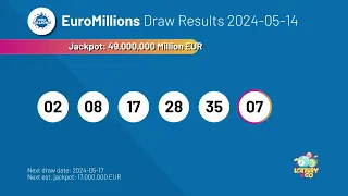 2024-05-14 EuroMillions Lottery Results & Winning Numbers