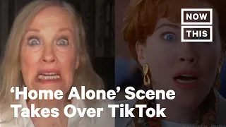 Catherine O'Hara Recreates Iconic 'Home Alone' Moment | NowThis