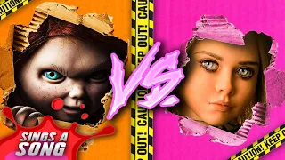 M3GAN Vs Chucky (M3GAN Vs Childs Play Scary Horror Rap Battle Parody)