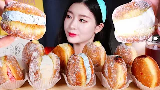 민트초코 도넛이요? 크림팡팡 노티드도넛 😋  초코푸딩 우유크림 9종류 먹방 | POPULAR CREAMY DONUTS FEAST! 9 FLAVORS ⭐️DESSERT MUKBANG