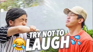 TRY NOT TO LAUGH CHALLENGE!! | Ranz and Niana