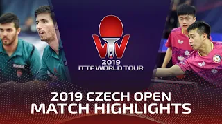 Lin Yun-Ju/Liao Cheng-Ting vs Adam Szudi/Nandor E. | 2019 ITTF Czech Open Highlights (1/2)