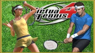 МАРИЯ ШАРАПОВА VS ВИНУС УИЛЬЯМС НЕРЕАЛЬНО СЛОЖНАЯ ПОБЕДА В VIRTUA TENNIS 4