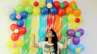 Very Simple Birthday Decoration|Easy Balloon Decoration ideas for Any Occasion at home|DIY