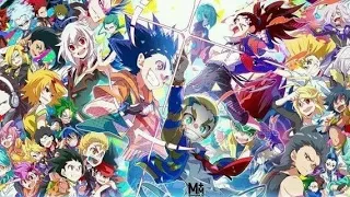 Beyblade burst all opening (including all Japanese versions and side songs)