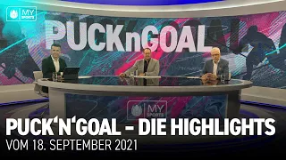 Puck'n'Goal – die Highlights | 18. September 2021