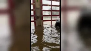 Firehouse flooded in Naples as Hurricane Ian devastates Florida