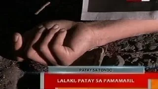 BT: Lalaki sa Tondo, patay sa pamamaril