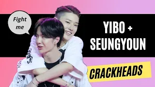 UNIQ Moments ft. Wang Yibo and Seungyoun (WOODZ), your favorite crackheads