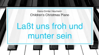 Laßt uns froh und munter sein, Hans-Günter Heumann, Children's Christmas Piano