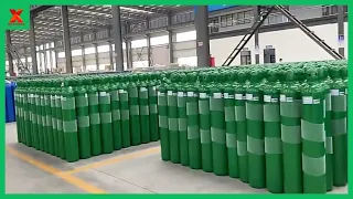 The Hypnotic Producing Process Of High-Pressure Cylinder/ Industrial Gas Cylinder