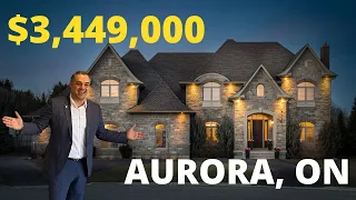 Custom Built Home on a 1 Acre Lot  |  House Tour with Mark Salerno at 2 Lille Crt, Aurora, ON