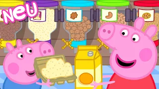 Peppa-Wutz-Geschichten | Lebensmittelspender im Supermarkt | Videos für Kinder