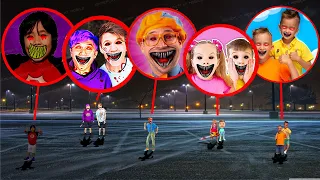 DRONE CAUGHT ANGRY RYAN'S WORLD.EXE, BLIPPI.EXE, VLAD & NIKI.EXE, KIDS DIANA SHOW, LANKYBOX! 3AM