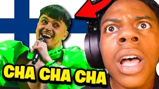 iShowSpeed Reacts To Käärijä - Cha Cha Cha 🇫🇮 (Finland Eurovision 2023)