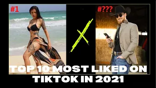 TOP 10 MOST LIKED TIKTOK VIDEOS | March 2021