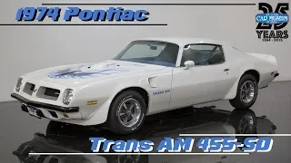 1974 Pontiac Trans AM Super Duty 455 - SOLD at St. Louis Car Museum