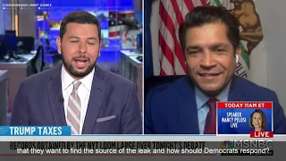 Congressman Gomez speaks on the Trump tax bombshell on MSNBC - Sept. 29, 2020