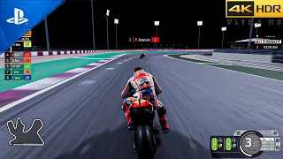 MotoGP 23 - 120% EXTREME Difficulty | QatarGP MotoGP Race | Ultra High Graphics Gameplay (4K/60FPS)