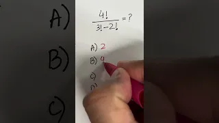 Factorial Simplification #factorial #factorialnotation #themathscholar23 #factorials  #mathchallenge