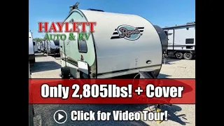 (Sold) ONLY 2,805LBS!! 2016 Rpod 179 Rear Kitchen Ultalite Mini Camper Travel Trailer
