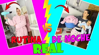 MI RUTINA DE NOCHE 🌙 RUTINA ADOLESCENTES VS ADULTOS MI MADRE LO PASA MUY MAL / El mundo de Indy