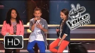 The Voice Kids:  Anouk vs Cas vs Lara - Mirrors