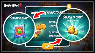 Angry Birds 2 - Season Over Claim Reward Mighty Eagle Bootcamp With 2 Extra Birds - AB2 MEBC Ep145