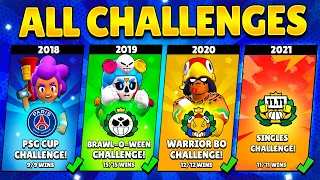 All Challenges Brawl Stars (2018-2021) #2