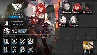 [Arknights] CC#3 Cinder - Day 3 - Area 6 - Risk 15 (Max Risk)