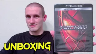 Spiderman 4K Blu-ray Trilogy - Unboxing