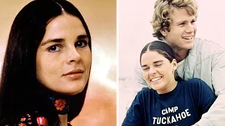 La vida y el triste final de Ali MacGraw