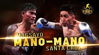 Mark Magsayo vs Leo Santa Cruz | Mano-Mano