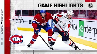 Capitals @ Canadiens 2/10/22 | NHL Highlights