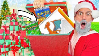 Unboxing $2,000 of Pokemon Card Christmas Presents! (I PULLED IT)