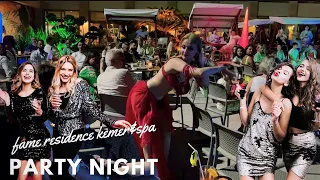 PARTY NIGHT in FAME RESIDENCE KEMER&SPA HOTEL ANTALYA TURKEY #antalya #kemer #nightparty